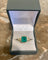 Bague 54 Bague Or jaune Emeraude Diamants 58 Facettes BEM40