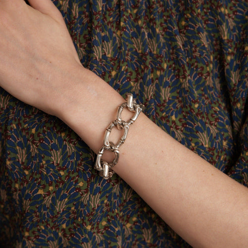 Bracelet CHAUMET - Bracelet Bambou Argent 58 Facettes