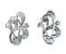 Boucles d'oreilles Clips d’oreilles Art Déco diamants 58 Facettes