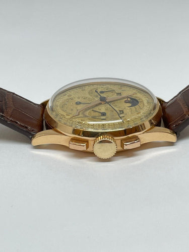 Montre Montre vintage Universal Genève Tri-Compax 58 Facettes