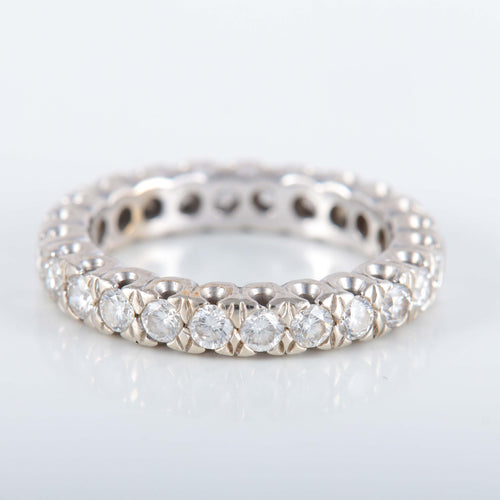 Bague 57 Alliance américaine 24 diamants 58 Facettes 220422