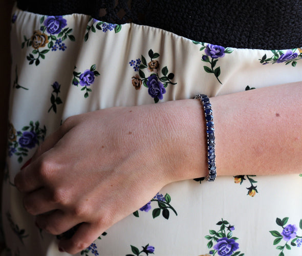 Bracelet Bracelet saphirs 58 Facettes 201