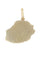 Pendentif PENDENTIF CARTE DE ÎLE DE LA REUNION 58 Facettes 062931