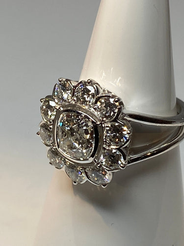 Bague Bague Margueritte, diamant 58 Facettes