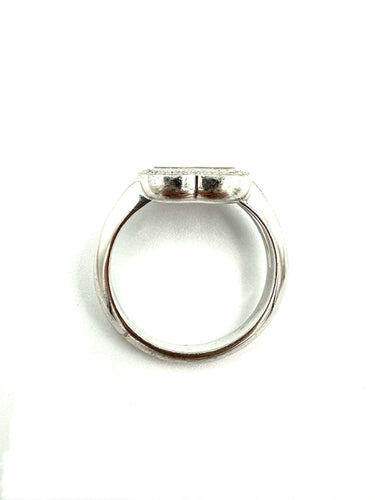 Bague 56 CHOPARD. Bague Happy Diamonds or blanc et diamants 58 Facettes