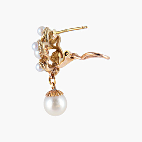 Boucles d'oreilles Boucles d'oreilles Perles 58 Facettes