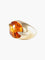 Bague 52 Bague Or jaune Citrine Diamants 58 Facettes