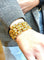 Bracelet Bracelet Tank en or jaune 58 Facettes
