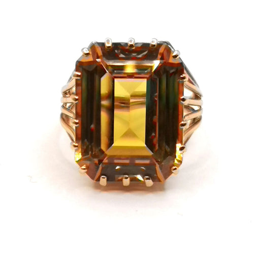 Bague Bague Citrine 58 Facettes 2664