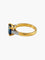 Bague Bague or jaune Saphir de Siam 58 Facettes C166