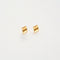 Boucles d'oreilles Paire de Demi Créoles Or Jaune 58 Facettes