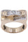 Bague 52 BAGUE TANK DIAMANTS 58 Facettes 075260