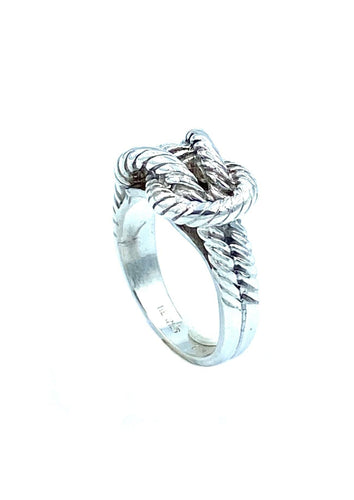 Bague Hermès. Bague vintage argent 58 Facettes