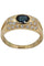 Bague 49 BAGUE MODERNE SAPHIR ET DIAMANTS 58 Facettes 048081