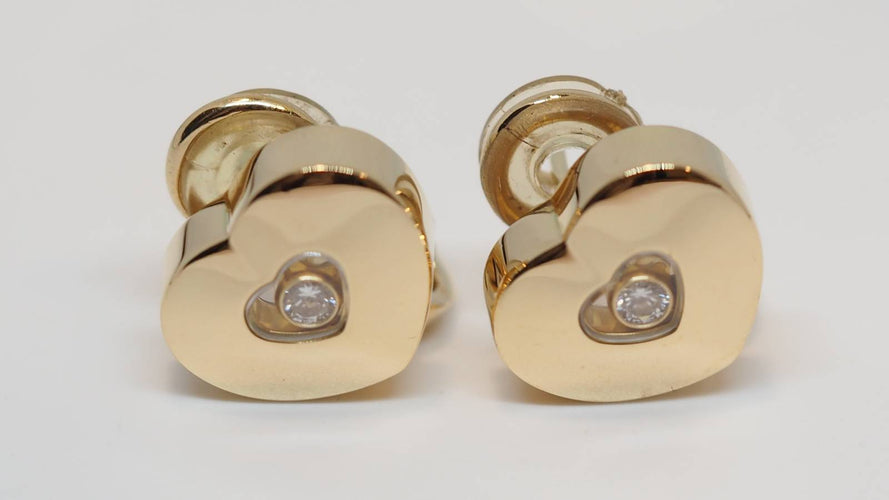Boucles d'oreilles Boucles d'oreilles Chopard Happy Diamonds 58 Facettes