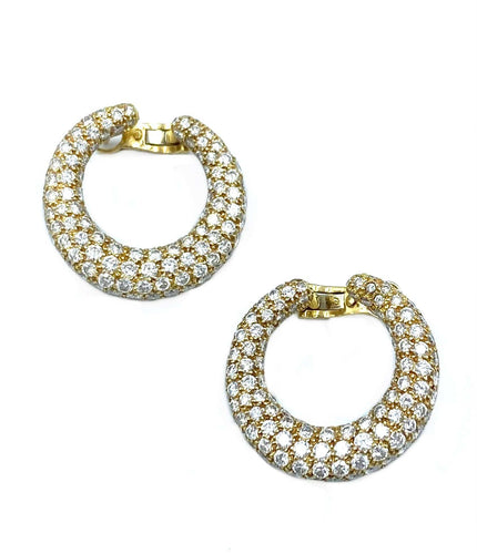 Boucles d'oreilles Boucles d’oreilles CARTIER Panthère 58 Facettes