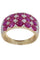 Bague BAGUE MODERNE RUBIS ET DIAMANTS 58 Facettes 071271
