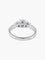 Bague Bague Solitaire Or Blanc Diamants. 58 Facettes