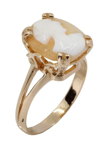 Bague BAGUE CAMÉE ANCIENNE 58 Facettes 047071