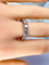 Bague 55 Alliance en or blanc 18 carats sertie de 16 diamants environ 2,80/3 carats 58 Facettes AB276