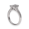 Bague Bague Solitaire diamant taille émeraude 1,51Cts 58 Facettes