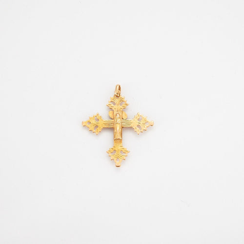 Pendentif Pendentif Croix de Savoie ancienne 58 Facettes