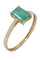 Bague 54 BAGUE MODERNE ÉMERAUDE 58 Facettes 074121