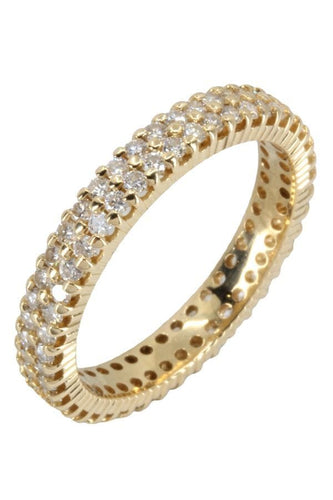 Bague ALLIANCE MODERNE DIAMANTS 58 Facettes 051761