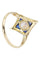 Bague BAGUE ART-DÉCO SAPHIRS PERLE ET DIAMANTS 58 Facettes 056201