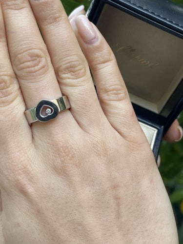 Bague Bague CHOPARD HAPPY DIAMONDS 58 Facettes