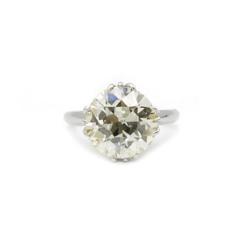 Bague Solitaire - Diamant de 5,02 carats 58 Facettes 220342R