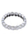Bague 49 ALLIANCE OR BLANC & DIAMANTS 58 Facettes 067071