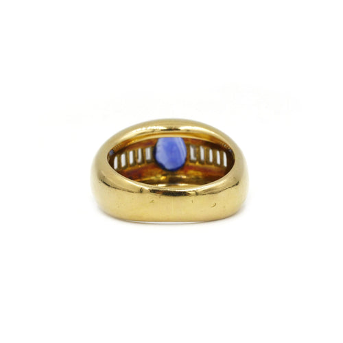 Bague Bague Or, diamants & saphir 58 Facettes 220238R