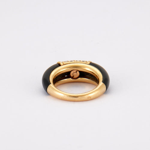 Bague 45 VAN CLEEF & ARPELS - Bague Philippine Onyx 58 Facettes