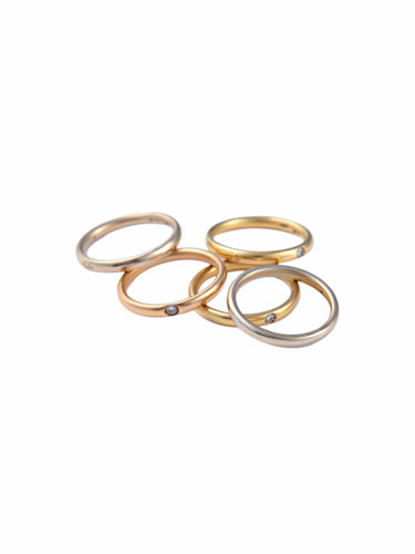 Bague Set de 5 bagues POMELLATO Lucciole 58 Facettes