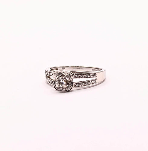 Bague 55 Solitaire MAUBOUSSIN Chance of Love 58 Facettes