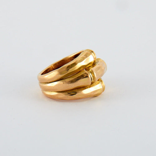 Bague 48 CARTIER - Bague Bambou 58 Facettes