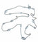 Collier HERMÈS. Sautoir Farandole argent 120cm 58 Facettes