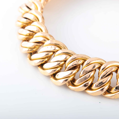 Bracelet Bracelet maille américaine or jaune 58 Facettes 2769