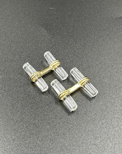 Boutons de manchette VAN CLEEF & ARPELS - Boutons de manchette or jaune 58 Facettes