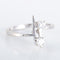 Bague 56 Bague Toi & Moi Art Déco Diamants 58 Facettes 8392