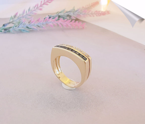 Bague Bague Saphirs Diamants 58 Facettes AA 1503