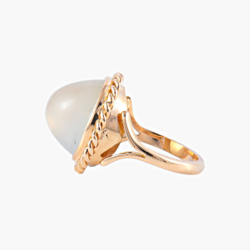 Bague 48 Bague Pierre de lune 58 Facettes