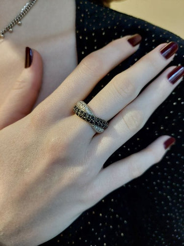 Bague 58 Bague 2 Ors Saphir Diamant 58 Facettes 077841
