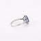 Bague 55 Bague Pompadour, saphir, diamants 58 Facettes