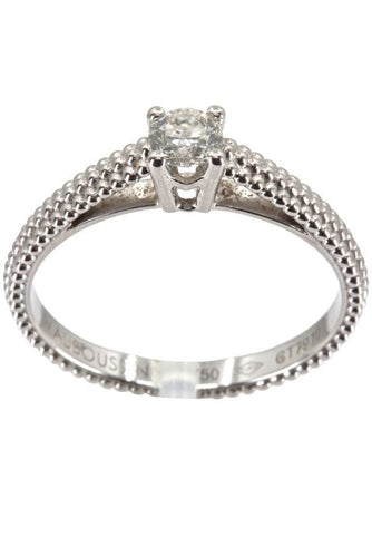 Bague SOLITAIRE "FAN DU PREMIER JOUR" MAUBOUSSIN 58 Facettes 038351