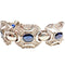 Bracelet BRACELET DIAMANTS ET SAPHIRS 58 Facettes Q924A