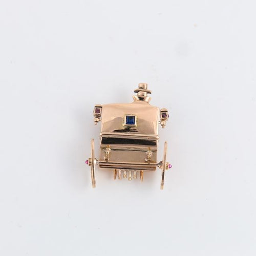Broche Broche Carrosse attribuée à Mellerio 58 Facettes