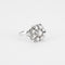 Bague 51 Bague "fleur" or blanc et diamants 58 Facettes P10L5