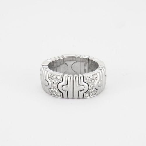 Bague 53 BULGARI - Anneau Parentesis 58 Facettes